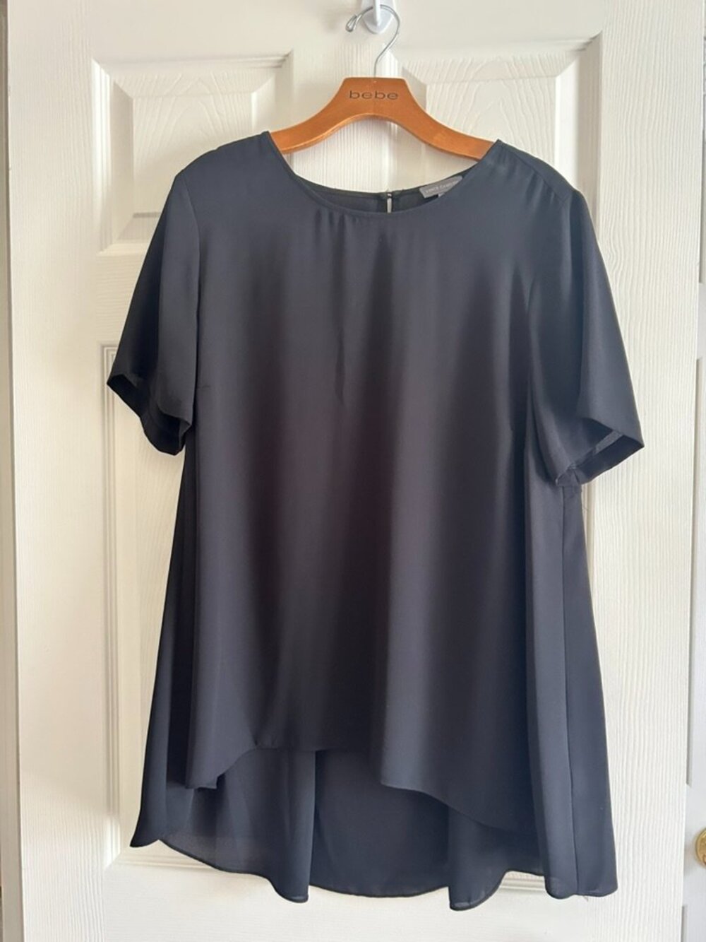 Vince Camuto HIgh/Low Flutter Sleeve Top